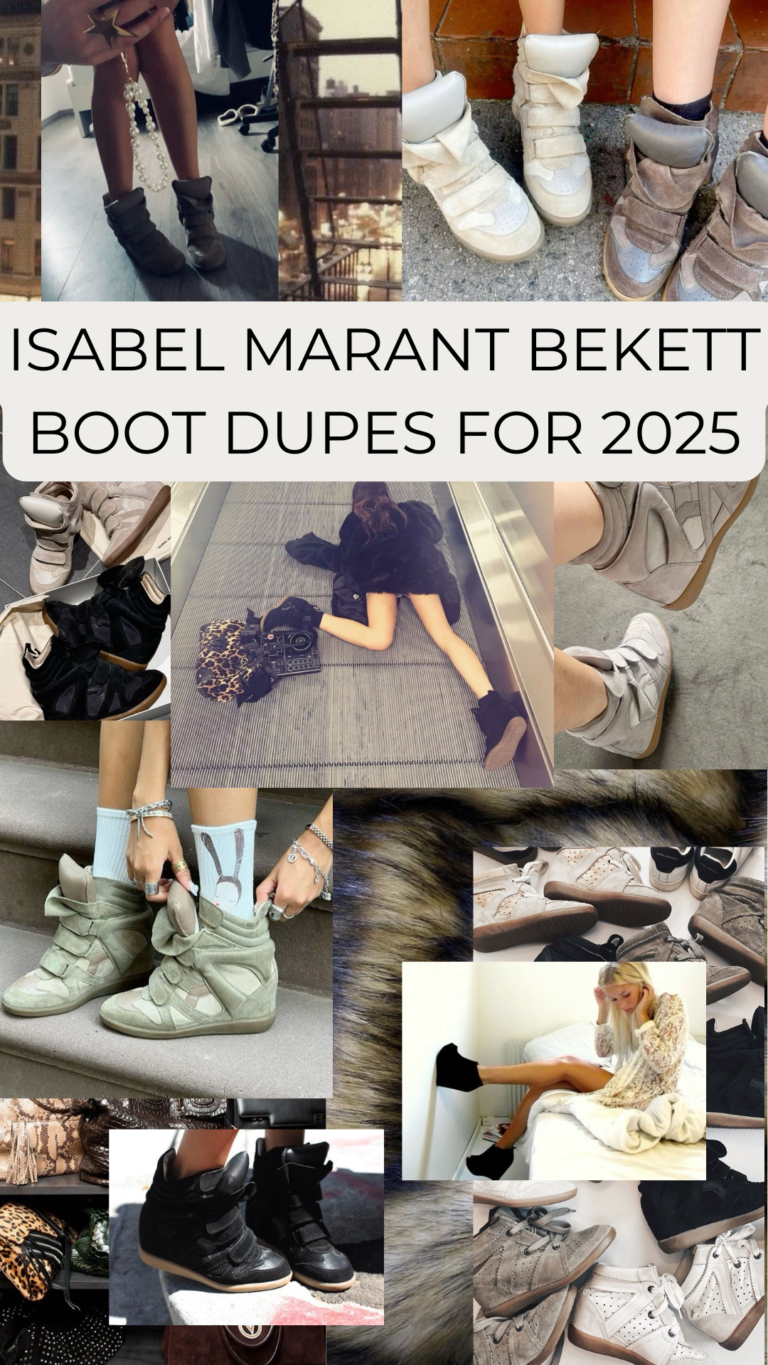 Isabel Marant Boots Are IN for 2025 Best Bekett Sneaker Dupes to Shop